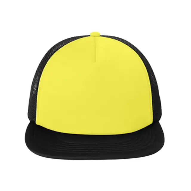 Custom District ® Flat Bill Snapback Trucker Cap view 3