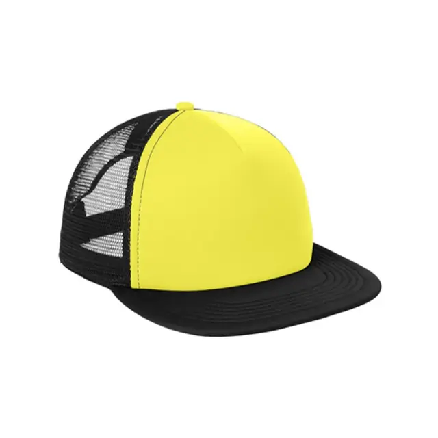 Custom District ® Flat Bill Snapback Trucker Cap view 5