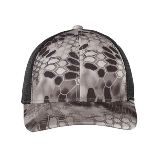 Custom Port Authority ® Performance Camouflage Mesh Back Snapback Cap view 2