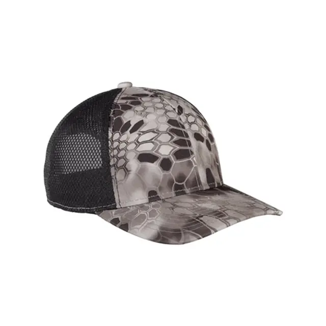 Custom Port Authority ® Performance Camouflage Mesh Back Snapback Cap view 4