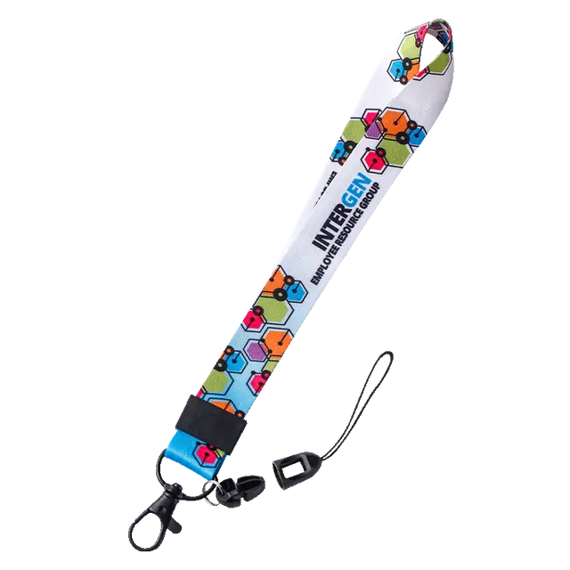 Custom Full Color Short Lanyards view 8