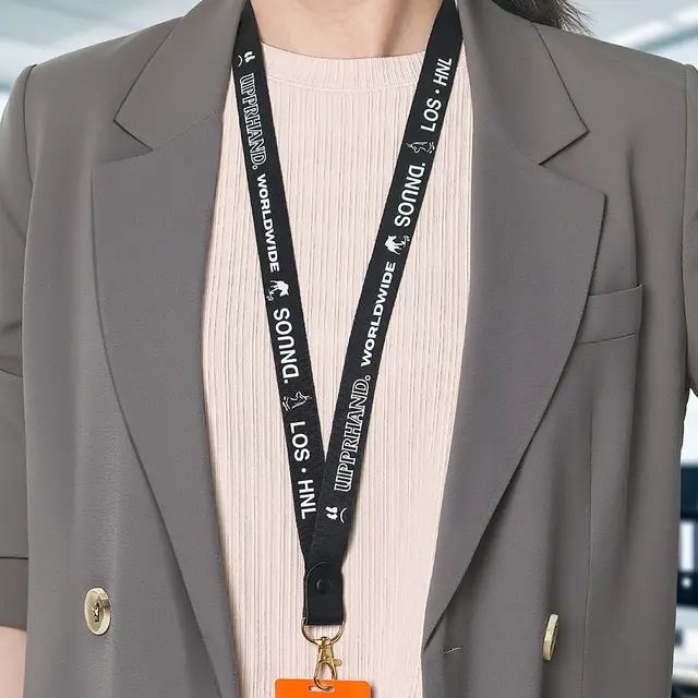 Eco-Friendly Wood Fiber Lanyards view 2