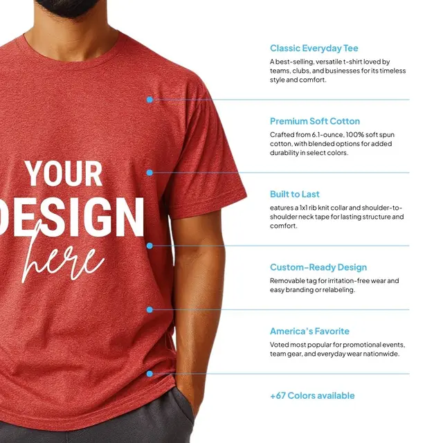 Port & Company® Core Blend T-Shirt view 2