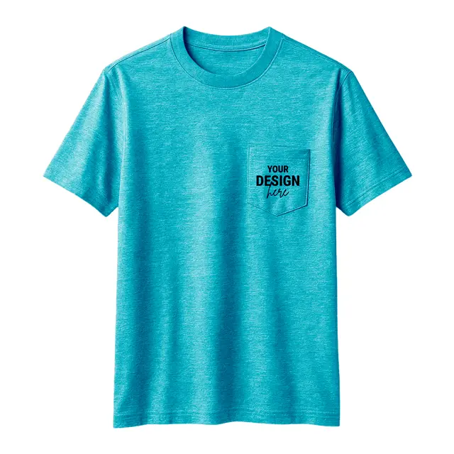 Gildan® - DryBlend® 50 Cotton/50 Poly Pocket T-Shirt view 3