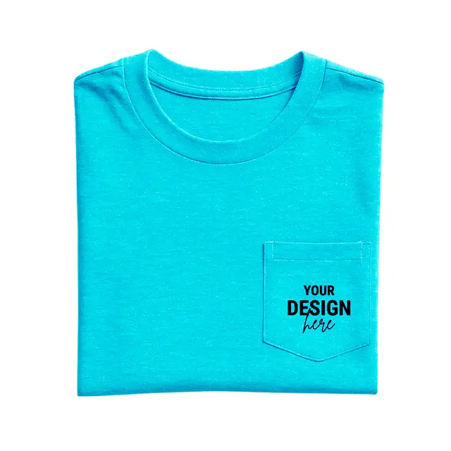 Gildan® - DryBlend® 50 Cotton/50 Poly Pocket T-Shirt view 4