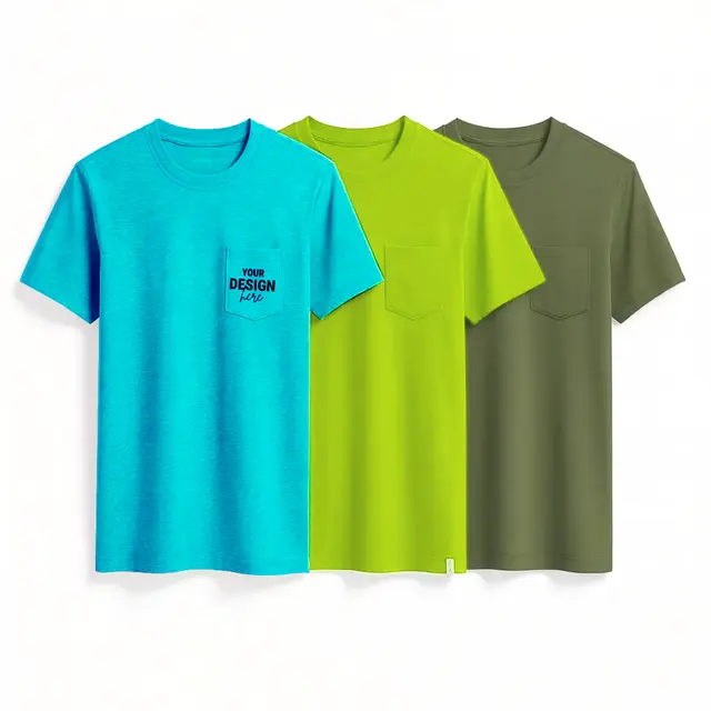 Gildan® - DryBlend® 50 Cotton/50 Poly Pocket T-Shirt view 5