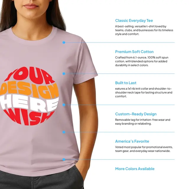 Port & Company® Women Essential T-Shirt view 2