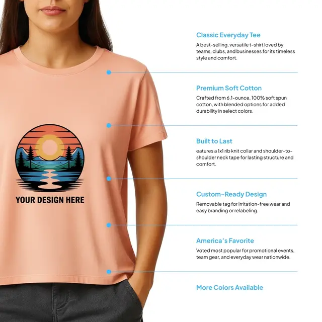 Comfort Colors® Women Heavyweight Boxy T-Shirt view 2