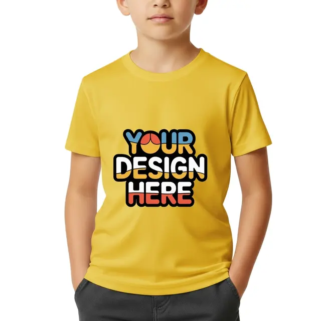 Gildan® - Youth DryBlend® 50 Cotton/50 Poly T-Shirt view 6