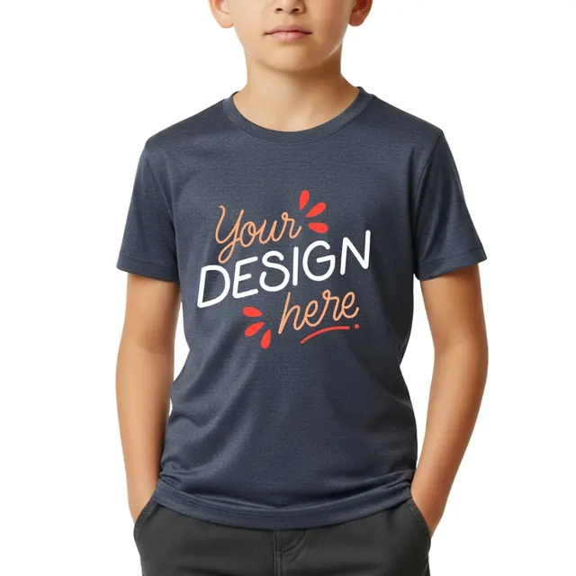 Port & Company® Youth Fan Favorite™ Blend T-Shirt view 6