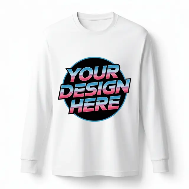 Jerzees Classics® Unisex Cotton Long Sleeve T-Shirt view 3