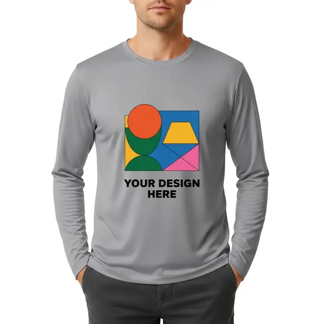 Hanes® Beefy-T® - 100% Cotton Long Sleeve T-Shirt view 6