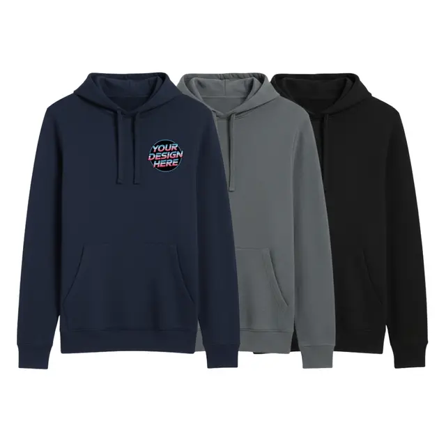 Champion Youth Powerblend Pullover Hooded Sweatshirt view 5
