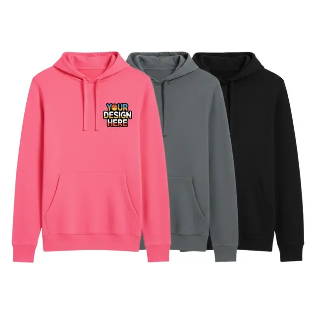 Youth Softstyle Midweight Fleece Hooded Sweatshirt view 5