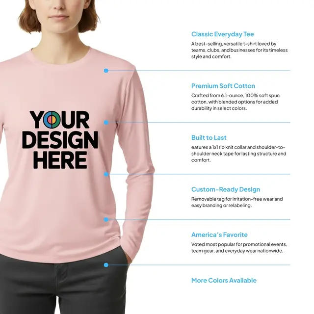 Gildan Adult Softstyle Fleece Crew Sweatshirt view 2