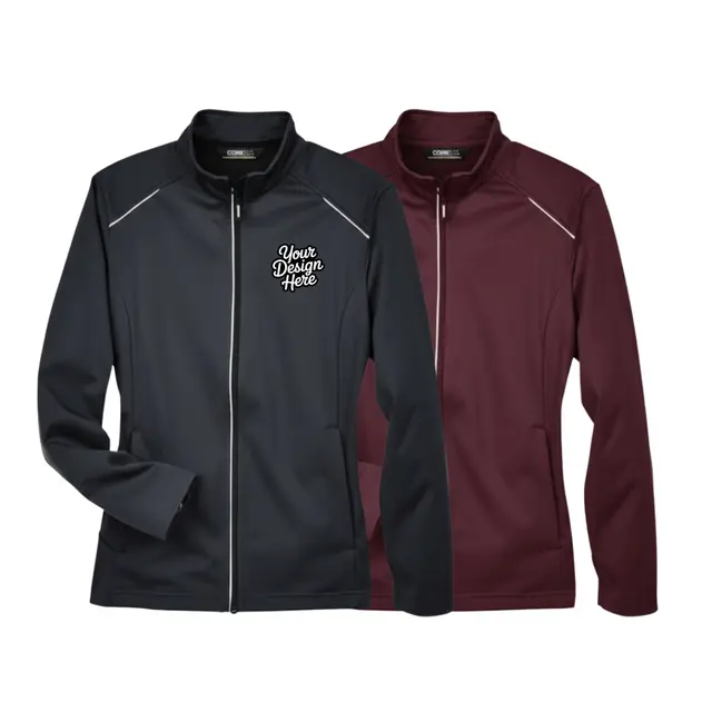 CORE365 Ladies' Techno Lite Three-Layer Knit Tech-Shell view 5