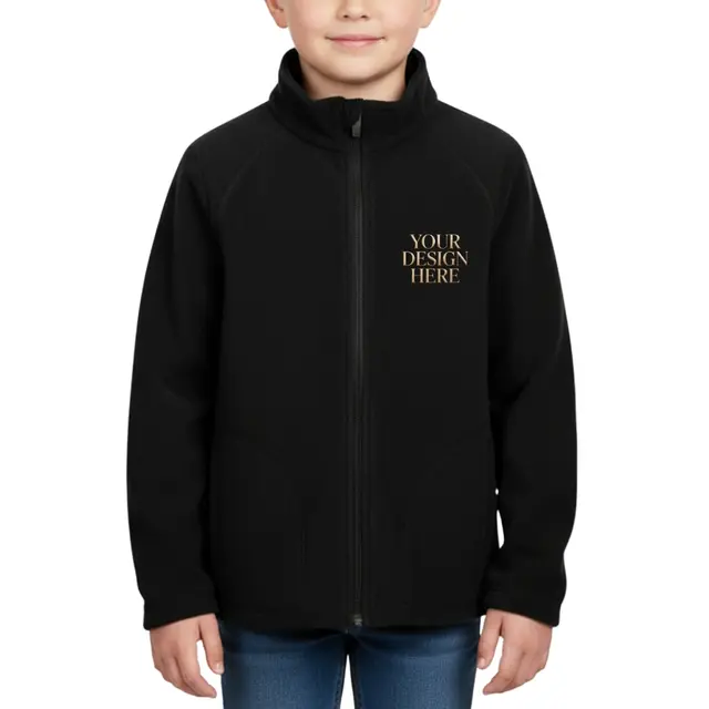 Youth Campus Microfleece Jacket view 5