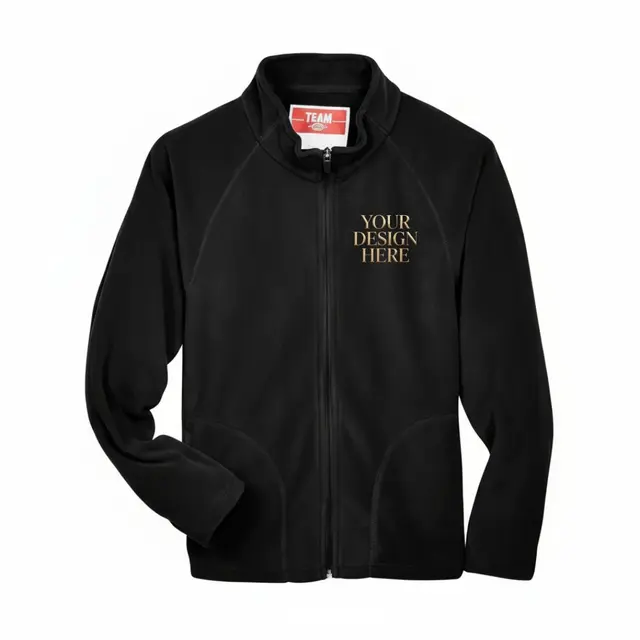 Youth Campus Microfleece Jacket view 3