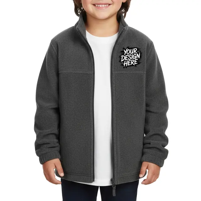 Youth Full-Zip Fleece view 5