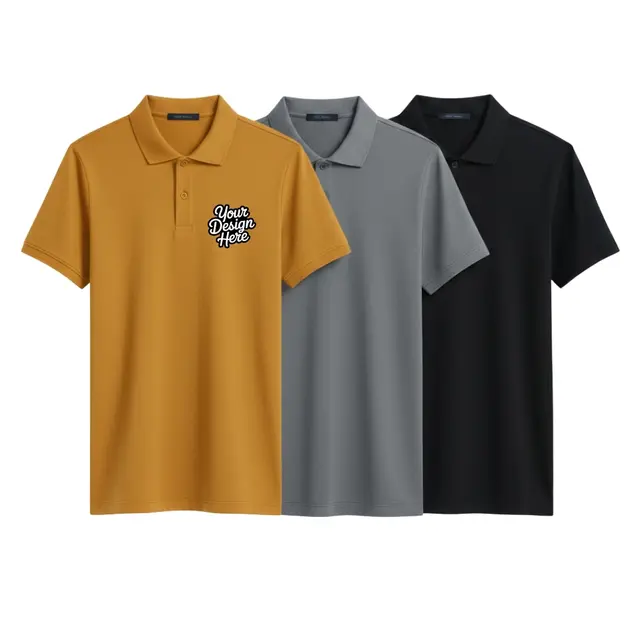 Gildan Youth 6 oz., 50/50 Jersey Polo Polo view 5