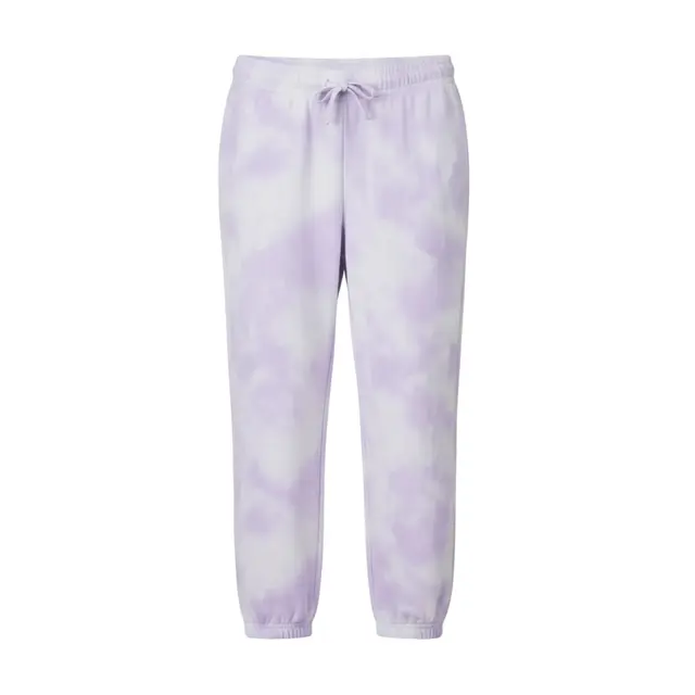 Port & Company® Women Beach Wash® Cloud Tie-Dye V-Neck Sweatshirt with Sweatpants view 4