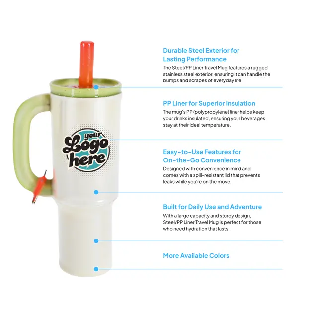 40 oz Stainless Steel Insulated Tumbler view 2