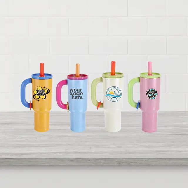 40 oz Stainless Steel Insulated Tumbler view 4