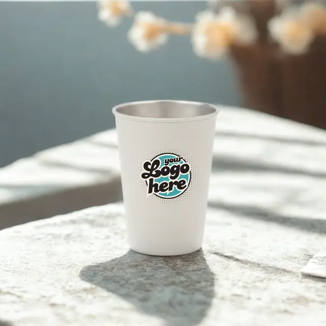 16 oz Stainless Steel Cup view 3