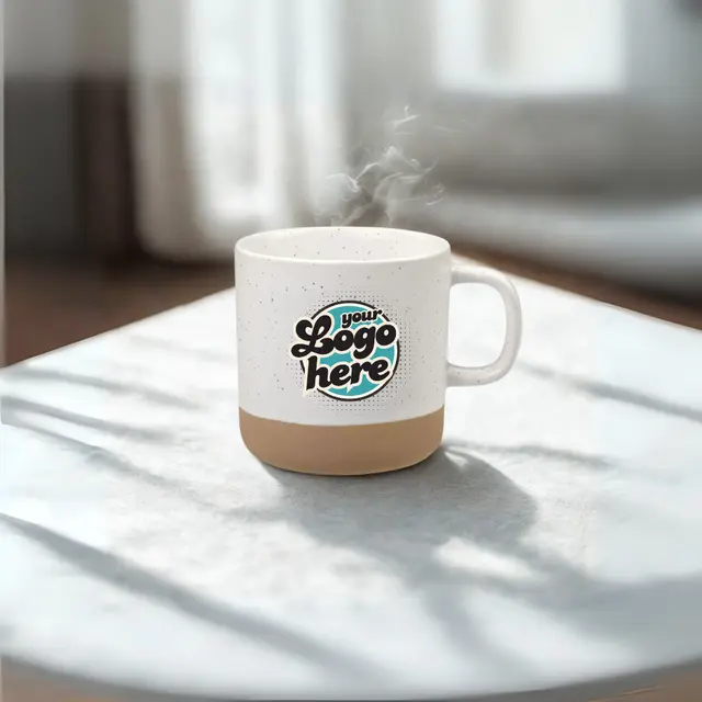 12 oz Artisanal Santos Ceramic Mug view 3