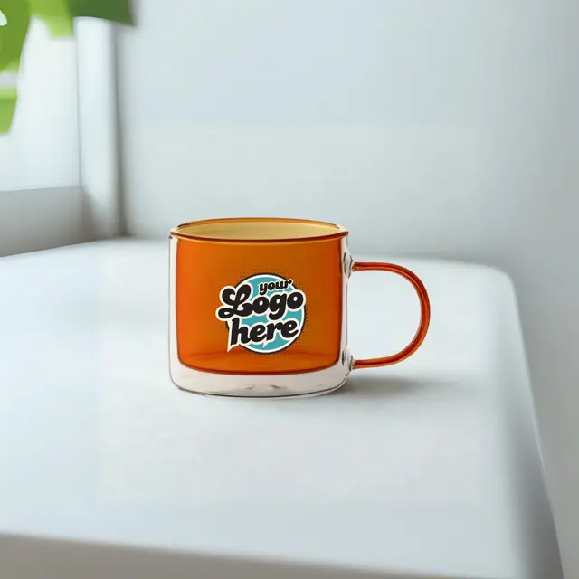 10 oz Borosilicate Glass Cup view 3