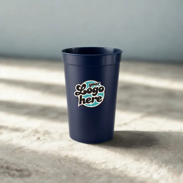 22 oz Plastic Stadium Cup view 3