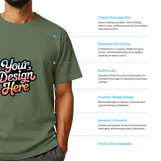 Gildan Softstyle® T-Shirt view 2
