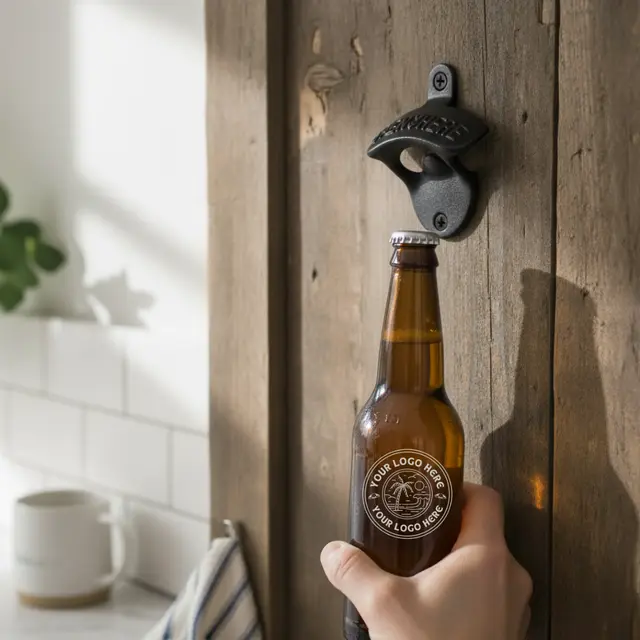Black Bottle Opener view 4