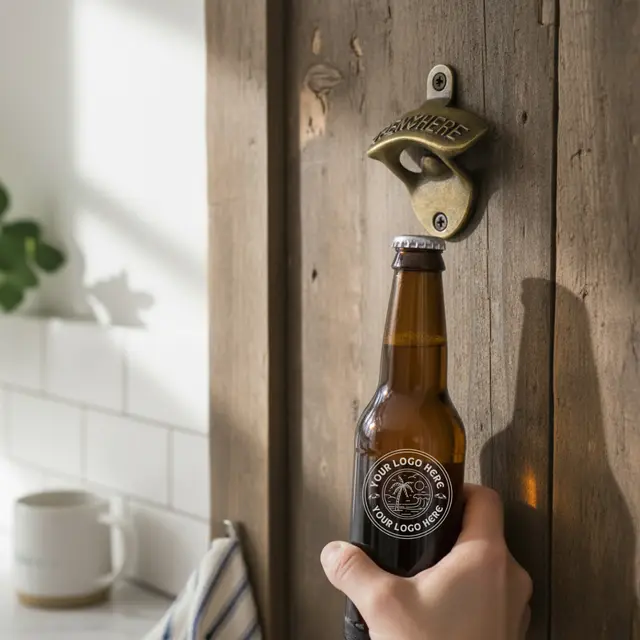 Brass Bottle Opener view 4