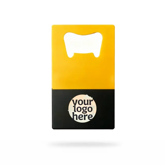 Dual Color Card-Shaped Bottle Opener view 5