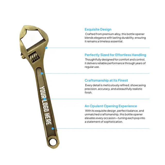 Heavy-Duty Wrench Bottle Opener view 2