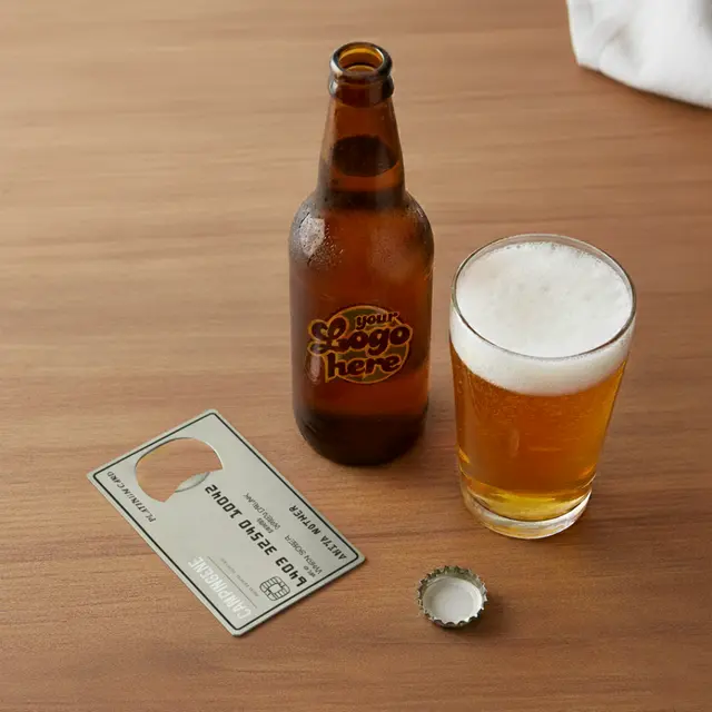 Platinum Credit Card-Shaped Bottle Opener view 4