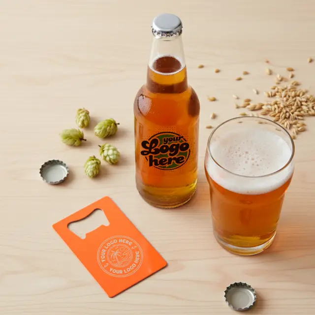 Printed Card-Shaped Bottle Opener view 4