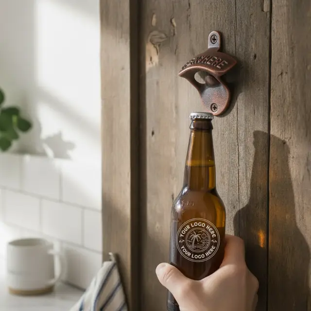 Rose Gold Bottle Opener view 4