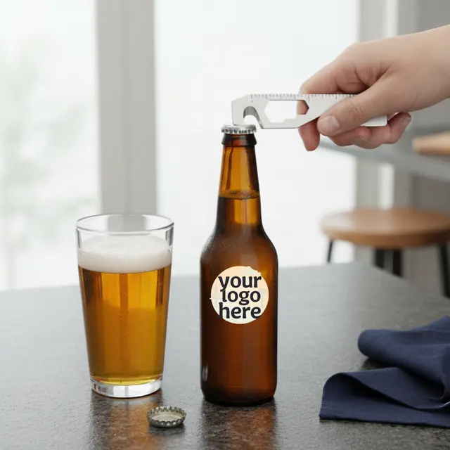 Ruler-Shaped Bottle Opener view 4