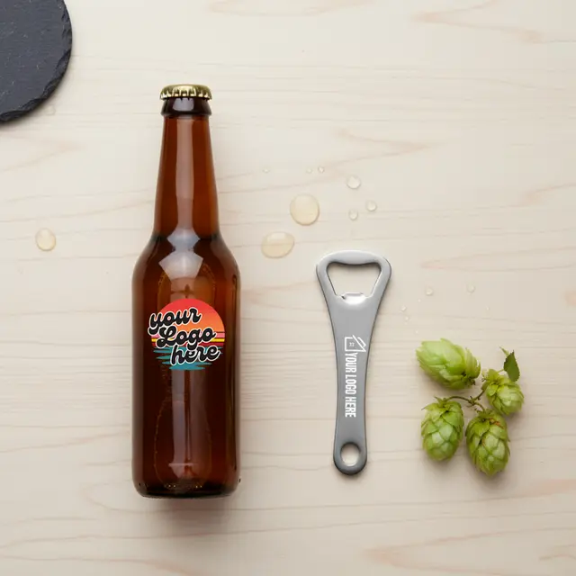 Silver Bottle Opener view 4