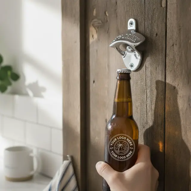 Silver Bottle Opener view 4