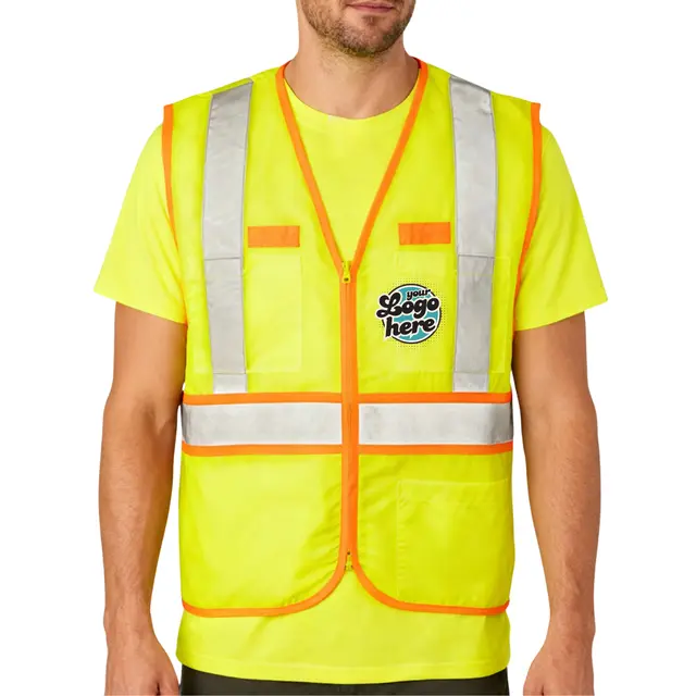 CornerStone® ANSI 107 Class 2 Dual-Color Safety Vest view 6