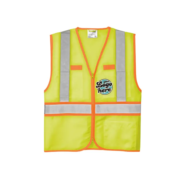 CornerStone® ANSI 107 Class 2 Dual-Color Safety Vest view 3