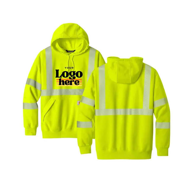 Carhartt® ANSI 107 Class 3 Hooded Sweatshirt view 5