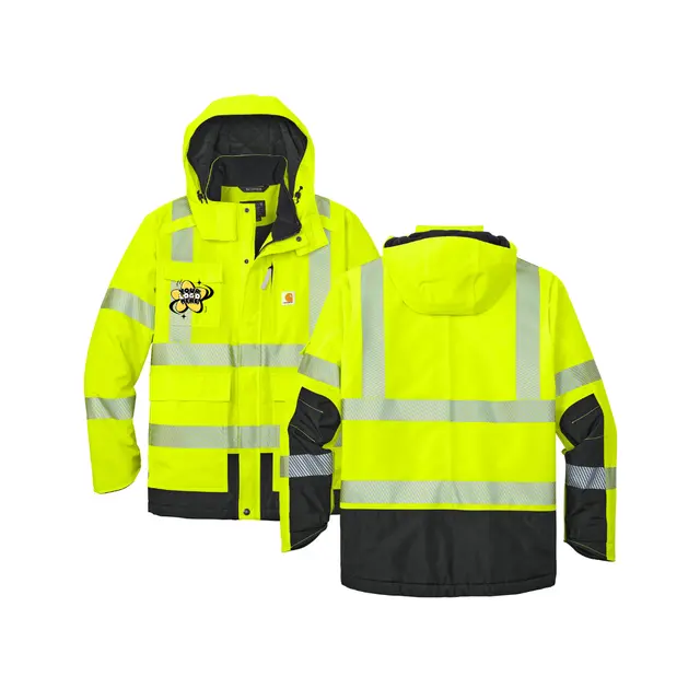 Carhartt® ANSI 107 Class 3 Waterproof Heavyweight Insulated Jacket view 5