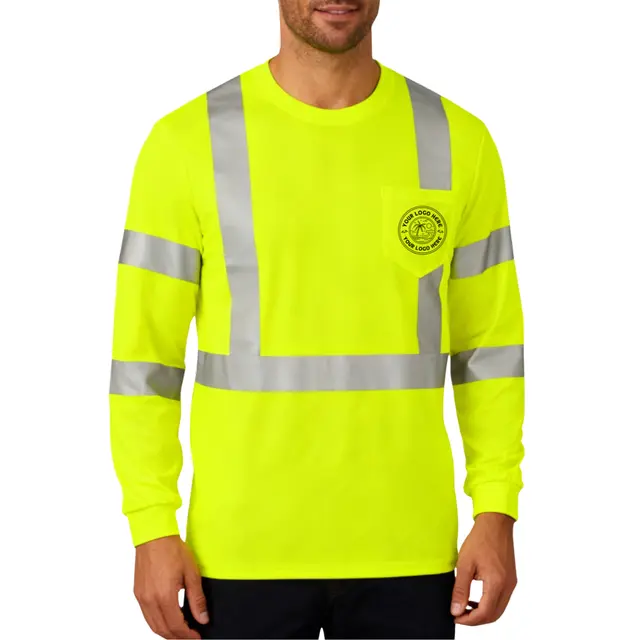 CornerStone® ANSI 107 Class 3 Mesh Long Sleeve Tee view 6