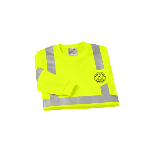 CornerStone® ANSI 107 Class 3 Mesh Long Sleeve Tee view 4