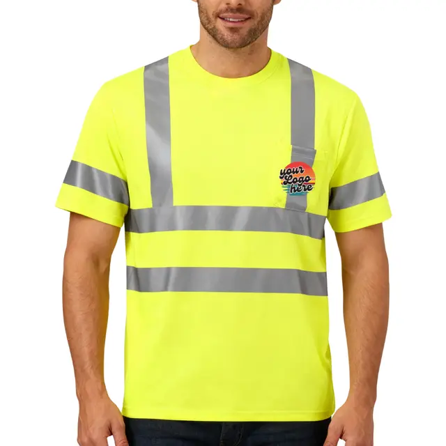 CornerStone® ANSI 107 Class 3 Short Sleeve Snag-Resistant Reflective T-Shirt view 6