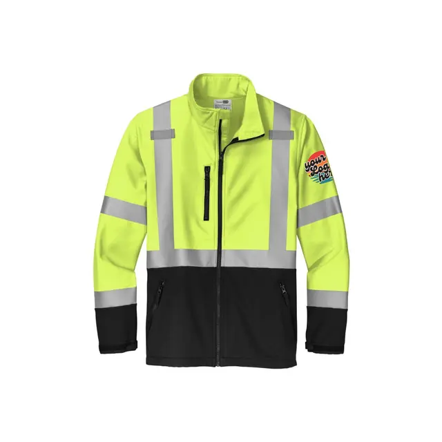CornerStone® ANSI 107 Class 3 Soft Shell Jacket view 3